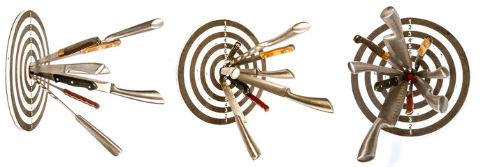 kitchen knifes throw