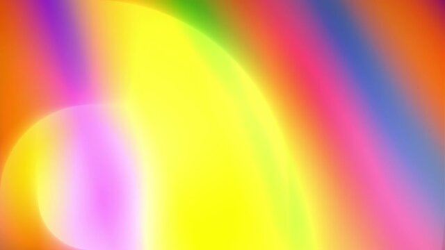 Background. Colorful creative abstract art rainbow gradient smooth circular motion 4K.