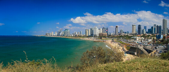 Fototapeta premium Israel, Tel Aviv, Strand