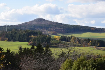 herbstliche Eifel in der Bergheide Arft