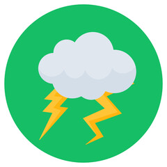 

A beautiful rounded design icon of cloud 
