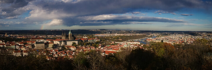 Fototapeta na wymiar Prag - Panorama