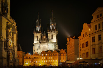 Fototapeta na wymiar Prag, Altstadt, Teynkirche