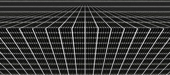 black, metal grid background