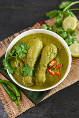 Green chicken curry, Thai chicken curry, Chicken Hariyali Tikka, Chicken Hara Masala , chicken...