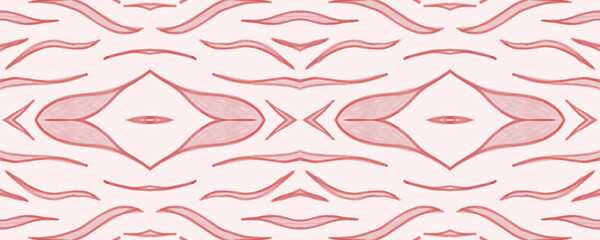 Seamless Stripes Background. Pink Abstract Safari 