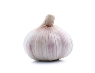 Garlic isolated on white background