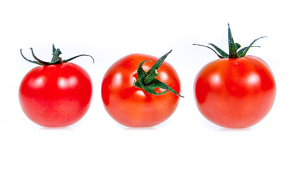tomato isolated on white