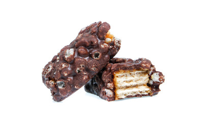 chocolate bar with nuts