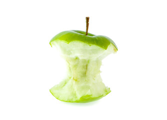 green apple isolated
