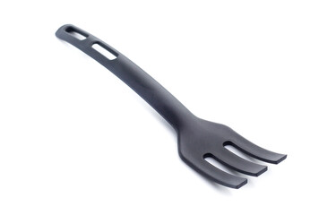 black kitchen utensil collection, isolated on white background