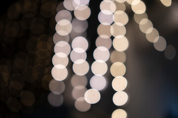 Bokeh Effect of light Background
