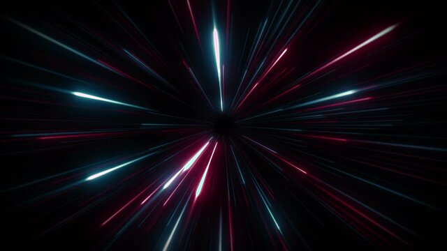 Starburst Fx Background With Shining Rays Loop/ 4k animation of an impressive abstract shining starburst background with glowing fx and moving forward and backwards