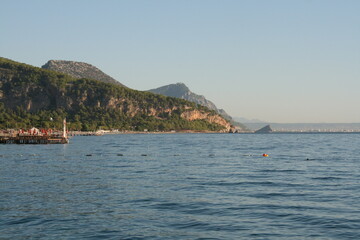 Naklejka premium island in the sea