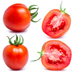 tomato isolated on white background