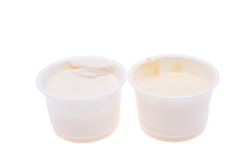 Obraz na płótnie Canvas yogurt isolated