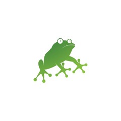 Frog Logo Template vector