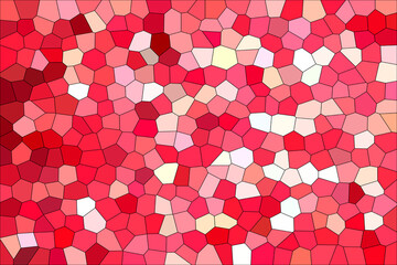 Abstract Pink Shades Modern Mosaic Tiles Material Texture Background