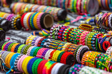 Colour bracelets for hands on the market