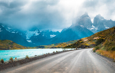 mountains of Patagonia in Chile 