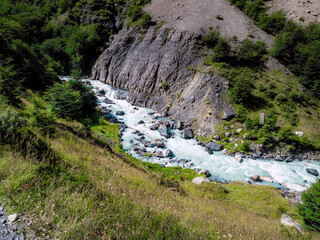 Obraz premium river in the mountains