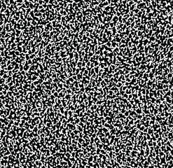 Wavy background. Black and white grainy dotwork design. Pointillism pattern. Stippled vector illustration.