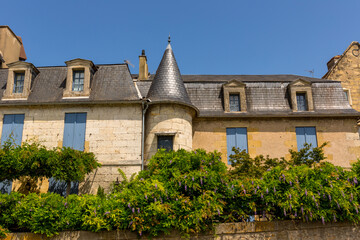 Fototapeta na wymiar Ancient houses of Bergerac