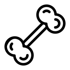 
Bone health vector in modern filled style 
