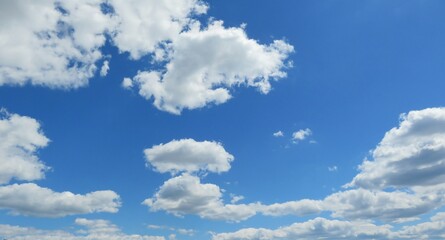 Obraz na płótnie Canvas Panoramic view of sky and clouds 