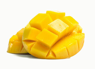 mango isolated on white background