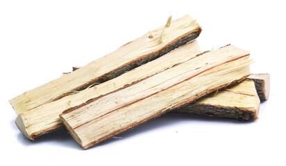 Pile of firewood Log wood isolated on a white background
