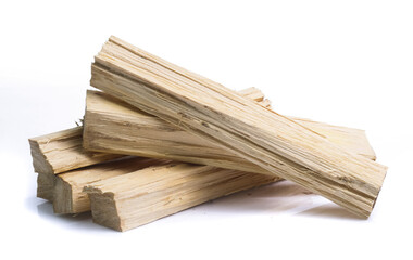 Pile of firewood Log wood isolated on a white background