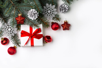 Image with Christmas ornaments.