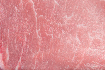 Meat uncooked slice pork background texture close up