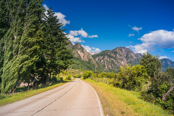 Carretera Austral landscape at Patagonia - Chile.