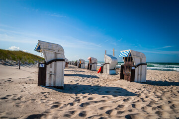 Beach at the Baltic Sea in Mecklenburg-Western Pomerania, Germany