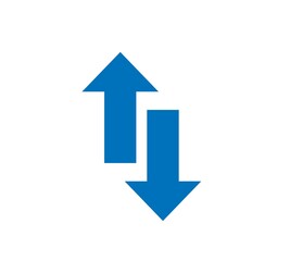 Arrow Icon in trendy flat style isolated on grey background. Arrow symbol for your web site design, logo, app, UI. Vector illustration, EPS10.