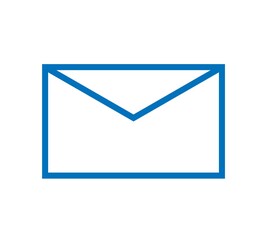 Mail icon. Envelope sign. vector illustration