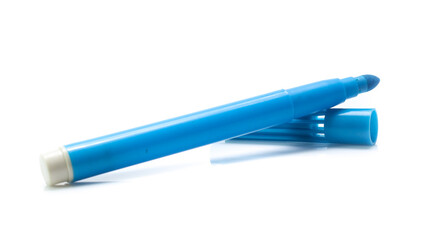 Colorful marker pen  isolated on white background