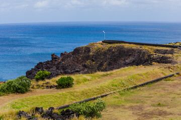 Fototapeta na wymiar Beautiful landscape in Azores