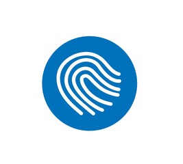 Fingerprints linear icon. Thin line illustration. Vector isolated outline drawing