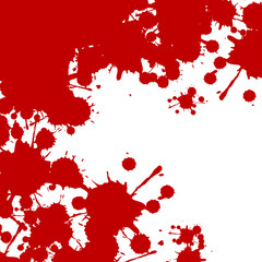 血糊の素材　漫画素材