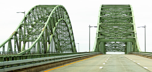Driving north over the Great South Bay on the Bridges conecting long island to fire island