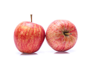 Red apple isolated on a white background