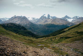 landscape in the mountains