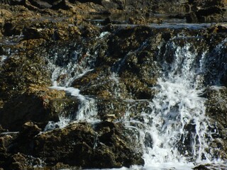 waterfall in the rock