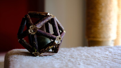 decoración de casa abstracta con enfoque selectivo