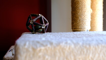 decoración abstracta de casa con enfoque selectivo