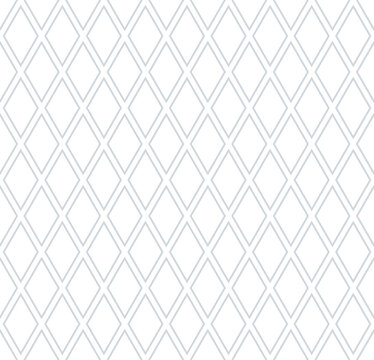Seamless geometric diamonds lattice pattern.