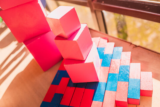 Montessori support materials for distance education and homeschooling.